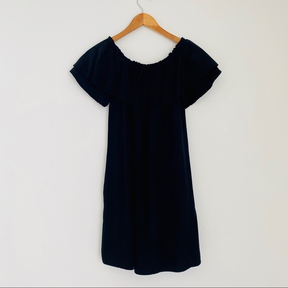Zara Off Shoulder Ruffle Dress - Picture 2 of 3